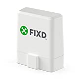 FIXD Bluetooth OBD2 Scanner for Car - Car Code Readers & Scan Tools for iPhone & Android - Wireless OBD2 Auto Diagnostic Tool to Check Engine & Fix All Cars & Vehicles ‘96 or Newer