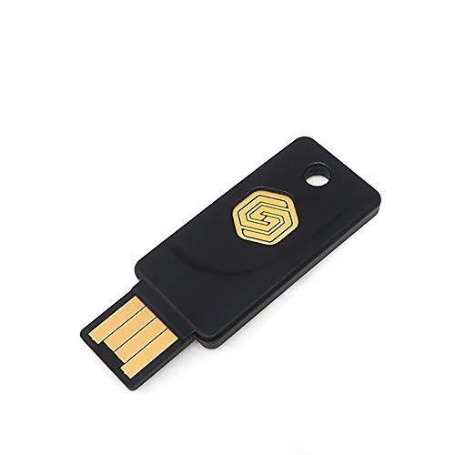 GoTrust Idem Key - A. USB Security Key FIDO2 Certified to The Highest Security Level L2. 2FA with USB-A and NFC interfaces. Works Across iPhone, Android and Computers.