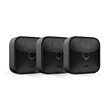 Blink Outdoor - wireless, weather-resistant HD security camera, two-year battery life, motion detection, set up in minutes – 3 camera kit