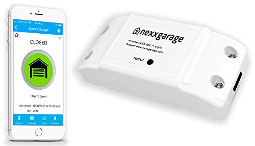 NEXX Garage NXG-100 NXG Remote Compatible Door Openers - Control Using Smart Phone, Amazon Alexa and Google Assistant Enabled Devices, White