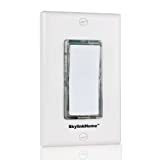 SkylinkHome TB-318 Wireless Stick-on or Wall Mounted Battery Operated Anywhere Wall Light Switch Remote Transmitter