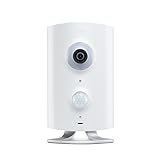 Piper nv Smart Home Security System with Night Vision, 180-degree Video Camera, White