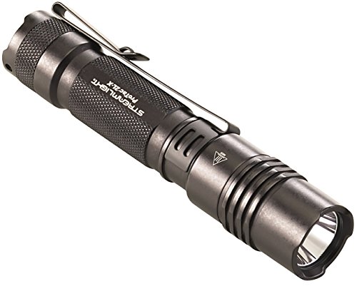Streamlight 88062 ProTac 2L-X 500-Lumen Professional Tactical Flashlight and CR123A Lithium Batteries, Black