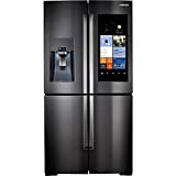 SAMSUNG RF22K9581SG / RF22K9581SG/AA / RF22K9581SG/AA 22 Cu. Ft. Black Stainless 4 Door Family Hub Counter Depth Refrigerator