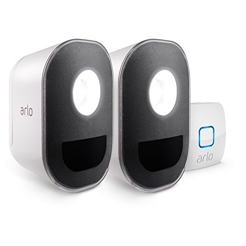 Arlo Lights - Smart Home Security Light | Wireless, Weather Resistant, Motion Sensor, Indoor/Outdoor, Multi-colored LED| 2 Light Kit  (ALS1102) camera not included