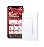 Eve Light Switch - Apple HomeKit Smart Home, Smart Light Switch, Set Timers & Schedules, Bluetooth, App Compatibility