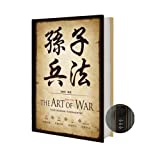 Chinoiserie Diversion Book Safe Storage Box (Size 8.7'×6'×2') With Security Combination Lock, Chinese style Ornaments Secret Hidden Safe (The Art of War - Combination Lock)