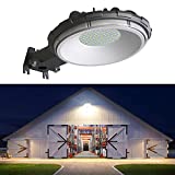 LED Barn Light, deerdance Dusk to Dawn Outdoor Lighting with 80W 10000LM 5000K Daylight, IP65 Waterproof Area Street Light for Farmhouse Barns Garage Yard Warehouse Outdoor Security Lighting