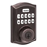 Home Connect 620 Keypad Connected Smart Lock with Z-Wave Technology Featuring SmartKey Security in Venetian Bronze