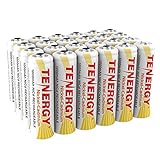 Tenergy AA Rechargeable NiCD Battery, 1.2V 1000mAh High Capacity AA Batteries for Solar Lights, Garden Lights, Yard Light 24-Pack